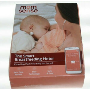 The Smart Breastfeeding Meter By Momsense Baby Safe Sensor w/Earphones & Sticker